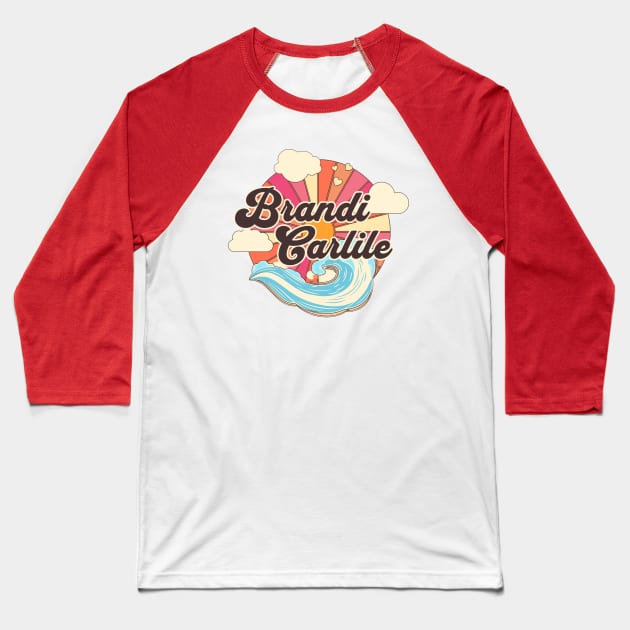 Brandi Ocean Summer Baseball T-Shirt by The Manny Cruz Show